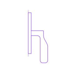 Buildings Window Handles Paddle Window Handle Craft Design Svg File, Free Vectors File